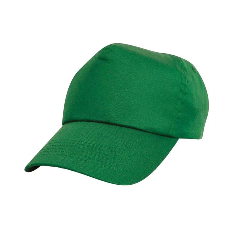 Result Headwear Unisex Adult Cotton Baseball Cap / Kelly Green